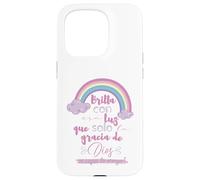 Brilla con esa luz que solo la gracia de Dios es capaz Coque pour iPhone 15 Pro