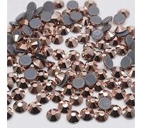 Brillabenny Lot de 288 Cristaux Strass Or Rose Cristal Thermocollants Hotfix Patinage décors Bijoux Robe (SS30/6MM)
