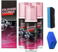 Brillance instantanée et protection pour l'intérieur de voiture, spray de finition, nettoyant multifonctionnel pour l'entretien automobile, polissage en profondeur, pour le cuir, le plastique et le ca