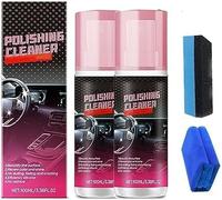 Brillance instantanée et protection pour l'intérieur de voiture, spray de finition, nettoyant multifonctionnel pour l'entretien automobile, polissage en profondeur, pour le cuir, le plastique et le ca