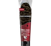 Brillance Soin brillance Hair Glossing Marron chocolat (150 ml), nourrit et intensifie la couleur des cheveux, s'applique comme un masque capillaire, dure jusqu'à 6 lavages