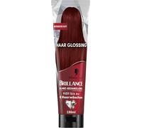 Brillance Soin brillant Hair Glossing Rouge intense (150 ml), nourrit et intensifie la couleur des cheveux, s'applique comme un masque capillaire, supporte jusqu'à 6 lavages