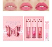 Brillant À Lèvres Changeant De Couleur - Baume Hydratant Galbe avec Effet Caméléon | Soin Nourrissante à Tenue Longue Durée - Idée Cadeau pour Femme, Épouse ou Amie - Look Naturel