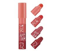 Brillant à lèvres longue durée, brillant à lèvres mat | Brillant à lèvres coloré | Ensemble de rouge à lèvres mat lisse pour femmes, ensemble de brillant à lèvres hydratant imperméable Portable