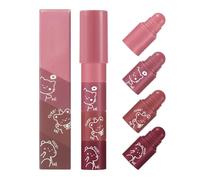 Brillant à lèvres mat, brillant à lèvres de maquillage - Crayon à lèvres velours,Ensemble de brillant à lèvres longue durée pour femmes, ensemble de maquillage rouge à lèvres mat Portable imperméable