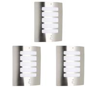 Brillant, applique murale d'extérieur avec capteur de mouvement (Lot de 3)
