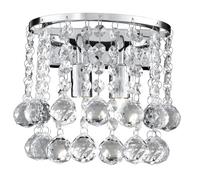 Brillant Classique Wandleuchte en Chrome Applique Murale Cristal 2x G9 Éclairage