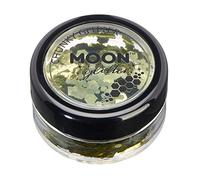 Brillant épais classique par Moon Glitter - 100% de paillettes cosmétique pour le visage, le corps, les ongles, les cheveux et les lèvres - 3g - Or