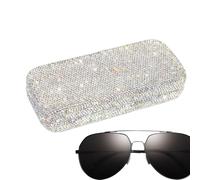 Brillant et élégant : faites tourner les têtes et faites une déclaration avec notre étui à lunettes en strass. Incrustée de strass éblouissants, cette coque est un accessoire chic et stylé pour l'inté