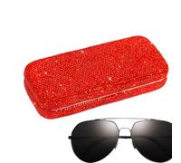 Brillant et élégant : faites tourner les têtes et faites une déclaration avec notre étui à lunettes en strass. Incrustée de strass éblouissants, cette coque est un accessoire chic et stylé pour l'inté