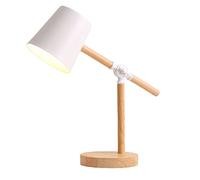 Brillant Lampe de lecture Lampe de table à 3 voies Dimmable USB Type de chargement pour l'apprentissage des étudiants LED Lampe de bureau - avec CA Fiche d'alimentation conçue Exquis ( Color : White )