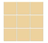 Brillant/Mat Panneaux Muraux Carreau Imitation Porcelaine Panneau Mural Autocollants en PVC Épais Texturé 3D Imperméables Et Résistants à La Chaleur Décoration Murale 11.6"x11.6" Lot de 5