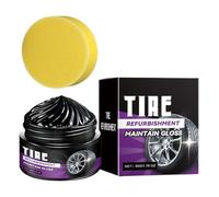 Brillant pour Pneus,Revitalisant Cire Protection Enrobage | Produit de Nettoyage Extérieur Protecteur pour Voiture SUV Camionnette Moto Remorque