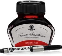 Brillant Rot-Encre D'écriture Avec Convertisseur,Encre De Stylo Plume,Rouge 30ml