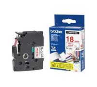 - Brillant - rouge sur blanc - rouleau (1,8 cm x 8 m) 1 cassette(s) ruban - pour P-Touch PT-1650, 18, 1830, 1880, 1950, 1960, 2100, 2110, 2430, 2700,