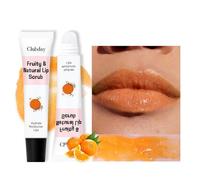 Brillants à lèvres INTEROOKIE - Gommage fruité pour les lèvres pour une exfoliation, un soin hydratant et un rouge à lèvres qui estompe les rides des lèvres (5)