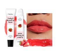 Brillants à lèvres INTEROOKIE - Gommage fruité pour les lèvres pour une exfoliation, un soin hydratant et un rouge à lèvres qui estompe les rides des lèvres (6)