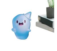 Brille dans le noir Halloween - Figurines miniatures lumineuses dans l'obscurité - Avec boîte de rangement - Accessoire d'intérieur saisonnier pour bureau, bibliothèque, salon, décoration d'Halloween