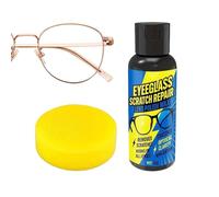 Brillen Kratzer Entferner - 30g Reparaturcreme | Linsen Poliermittel Uhrglas Pflege | Kratzer Entferner Flüssigkeit Politur Paste Bildschirm Pflege | Anti-Kratzer Lösung Für Zuhause Reisen Arbeit