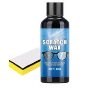 Brillen Kratzerentferner - 30 g de crème réparatrice | Harz Polierpaste Mit Für Sonnenbrillen Brillengläser Autospiegel Spiegel Streifenfreie Klarheit Pflege Set Reisen