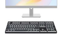 Briller À Travers Des Touches - Touches Imprimées Par Latérale PBT | Keycaps Mécaniques Pour Le Jeu Et La Frappe | Ensemble De Keycap De Gradient | Supplies De Remplacement Esthétique Pour La Collecti
