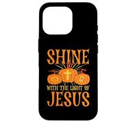 Brillez avec la lumière de Jésus Foi chrétienne Halloween Coque pour iPhone 16 Pro