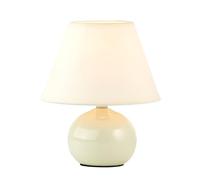 Brilliant 61047/28 Primo Lampe de table à 1 ampoule E14 40 W max. Beige/Marron clair