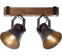 Brilliant 82129/46 Plow Plafonnier E27 10 W noir