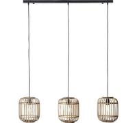 Brilliant 93778/20 Woodrow Luminaire à suspendre E27 60 W marron clair