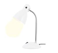 Brilliant 99063/05 Lampe de table, Plastique, 40 W, Blanc