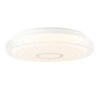 BRILLIANT Adria LED applique et plafonnier 30cm blanc / chrome blanc G