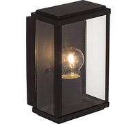 Brilliant Applique murale d'extérieur Gaia E27 1x A60 60W IP44 A++ à E noir ampoules non incluses