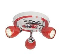 Brilliant AG G56134/71 Plafonnier Métal 3 W GU10 Rouge