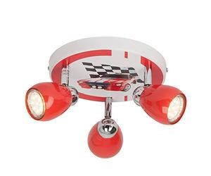 Brilliant AG G56134/71 Plafonnier Métal 3 W GU10 Rouge