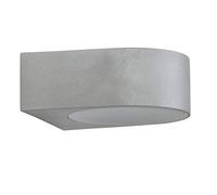 Brilliant Applique extérieure Tyler - Métal/Verre, 60 W, E27 - Titane