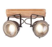 Brilliant Barres ponctuelles Carmen Wood brun Brun G