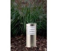 Todd - Une Borne Lumineuse Ovale En Inox inox, blanc