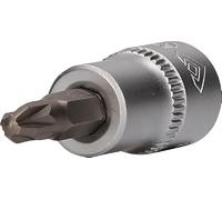 BRILLIANT TOOLS BT021882 Douille cruciforme PZ 3/8", PZ3 [Powered by KS TOOLS]