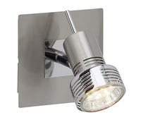 Brilliant G34710/77 Kassandra Spot Patère LED 3 W GU10 230 V Acier/Chrome