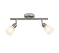 Brilliant G55213/77 Bethany Spot de Plafond LED à 2 Lumières 3 W E14 230 V Acier/Chrome