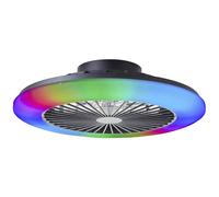 Brilliant G60020/06 Salerno Plafonnier LED avec ventilateur Module LED 40 W