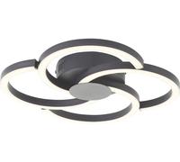 Brilliant G80660/06 Fico Plafonnier LED 22 W noir