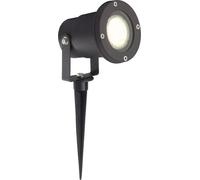 Brilliant Projecteur de jardin LED Janko G96232/06 GU10 3 W Noir