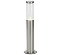 Brilliant G96408/82 Karil Lampe d'extérieur en Acier Inoxydable 40 cm, Métal/Plastique, INOX