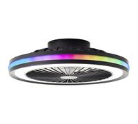 Brilliant G99280/06 Palmero Plafonnier LED avec ventilateur Module LED 40 W