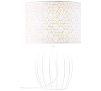 Brilliant Galance 94969/05 Lampe de table à base de fil Blanc Pour intérieur 1 x A60 E27 40 W Convient pour lampes normales (non incluses)