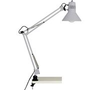 Brilliant Hobby 10802/11 Spot à pince LED E27 40 W titane