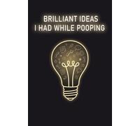 Brilliant Ideas I Had While Pooping: meeting notes notebook, work survival kit funny ideas