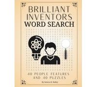 Brilliant Inventors Word Search Book: 40 People Features and 40 Puzzles | Large Print Brain Game For Adults