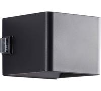 Brilliant Iseo G80126/06 Plafonnier extérieur avec détecteur de mouvements CEE: G (A - G) LED LED intégrée 4 W noir